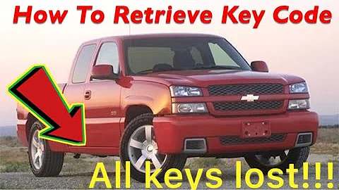 How To Retrieve Chevrolet Key Code (easy Way)