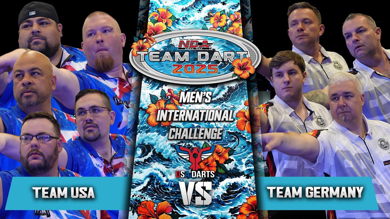 Team USA vs Team Germany | Men's International Challenge Final | NDA Team Dart 2025