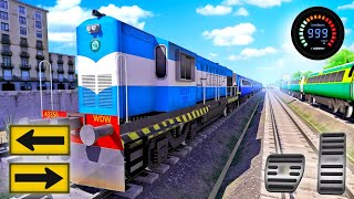 indian train simulator 3d walkthrough Android Gameplay - train driving simulator 2023 screenshot 5