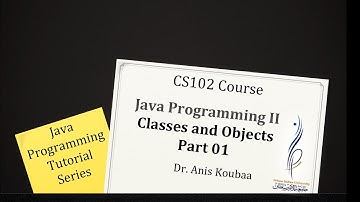 [CS102] Introduction to classes and objects [Part 01]