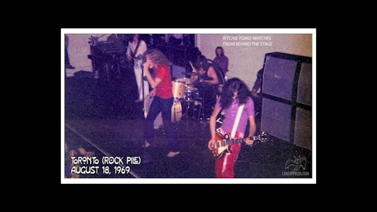 Led Zeppelin live Toronto 18/8-1969 - YouTube