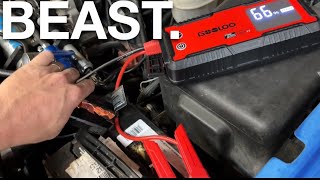 GOOLOO GT4000S booster jump starter review. Amazing unit!