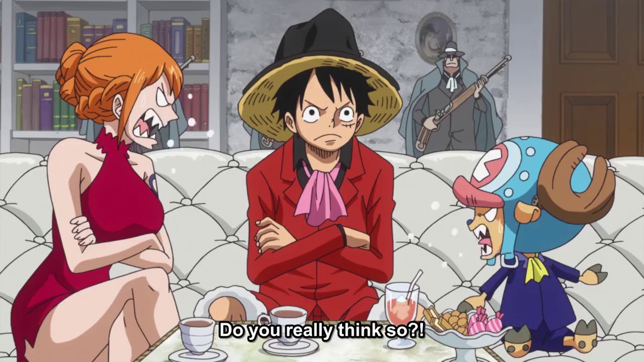 Straw hats and fire tank secret meeting to form an alliance (ep 827)