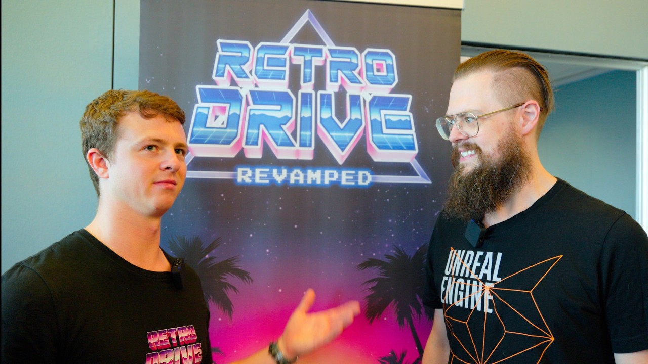 Retro Drive Revamped - Indie Dev Interview at GDLX 2024