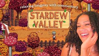 🍂fall days in Stardew Valley🍂 relaxing longplay with commentary