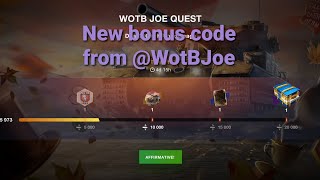 S New Bonus Code L Wot Blitz