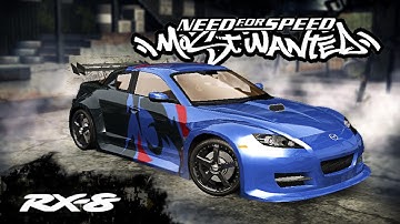 Mazda RX8 NFSMW | Need For Speed Most Wanted | HARD RACE