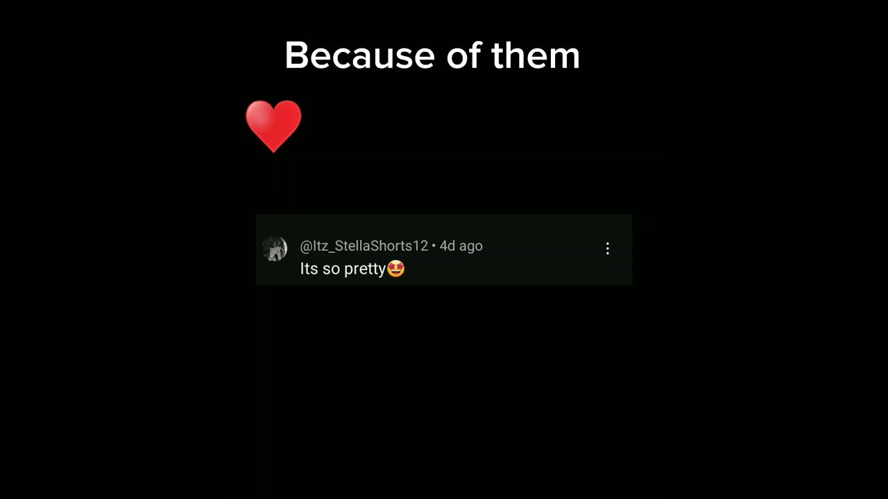 TYSM GUYS UR THE BEST