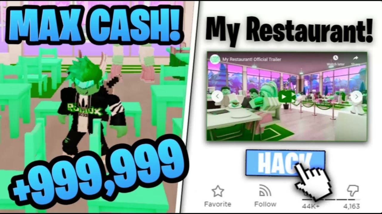 My Restaurant Script - Max Cash, Huge Pets - Pastebin