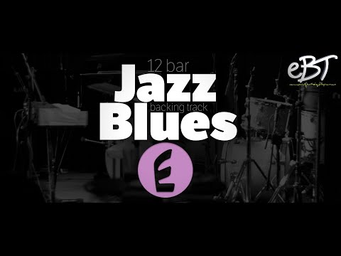 12 Bar Jazz Blues Backing Track in E, 140bpm