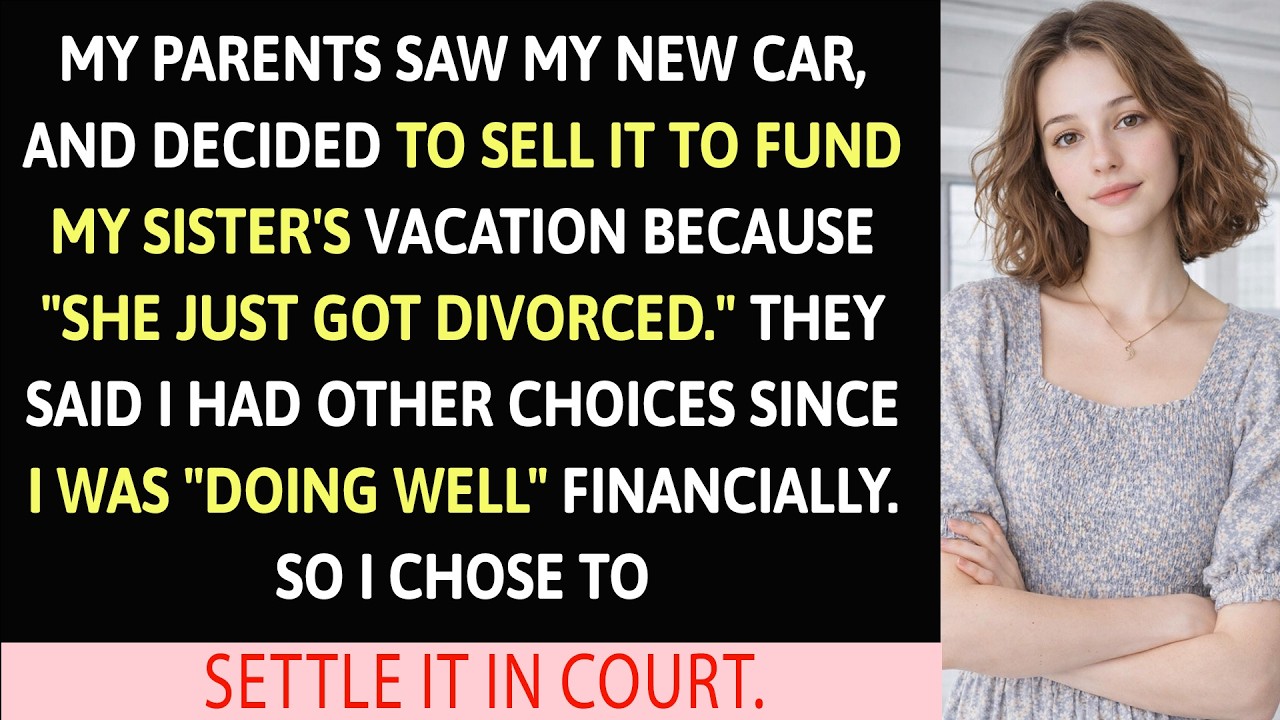 My Parents Decided To Sell My New Car To Fund My Sister’s Vacation…