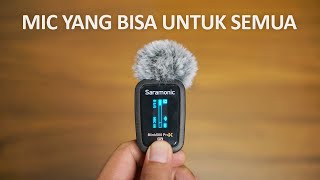 REKAMAN LAGU PAKE MIC WIRELESS CLIP ON | Saramonic Blink500 Pro X