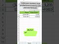 This simple FIXED formula can format even 0 like a pro! #exceltips #microsoftoffice#likeandsubscribe