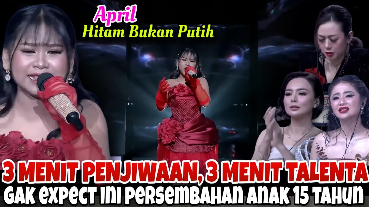 KALIAN AKAN MAKIN KAGUM, KALAU TAU USIA APRIL BAWA LAGU INI - April DA7 HITAM BUKAN PUTIH