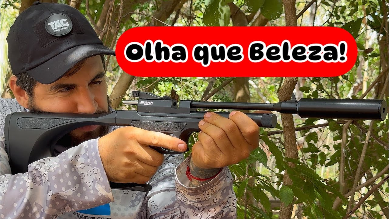 Minha Nova Carabina! Niksan Serpent S 5.5mm