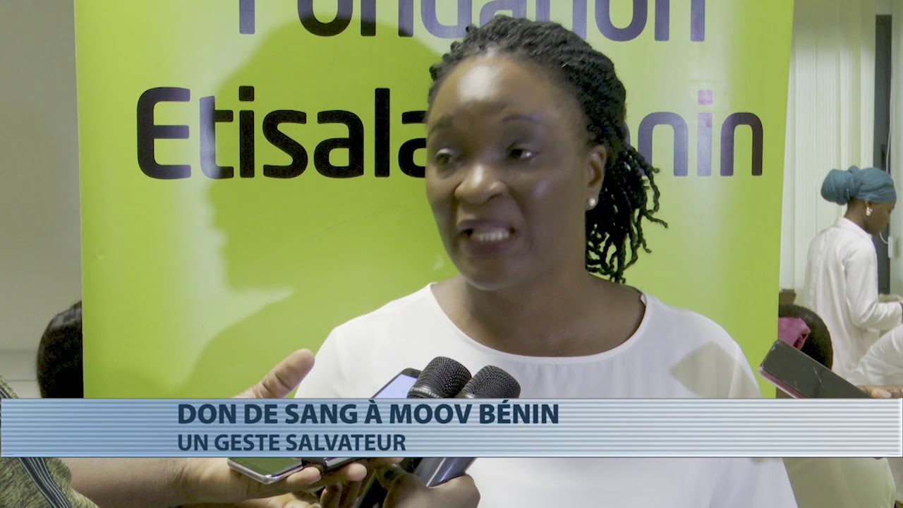 Don de sang du personnel de Moov Bénin
