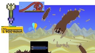 Terraria Calamity Mod Revengence Mode Desert Scourge No-Hit