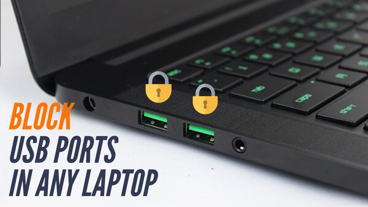 How To Disable USB PORT YouTube