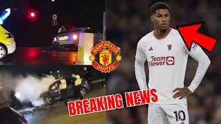 Breaking news: Marcus Rashford and Bruno Fernandes involved in a car accident.