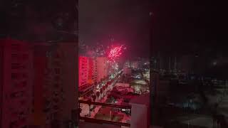 Новий рік в Албанії. Дуррес 2024 Fireworks in Albania 🇦🇱 🎆💥#життязакордоном #подорожі #албанія