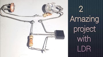 2 Amazing project with LDR and BC547 Transistor | Electro Fever