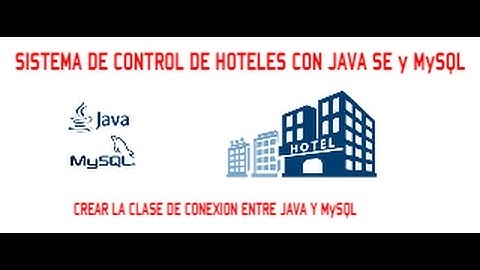 SISTEMA DE CONTROL HOTELERO CON JAVA SE y MySQL - VIDEO 03