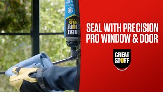 How to Seal Windows and Doors with Great Stuff Pro™ Window & Door