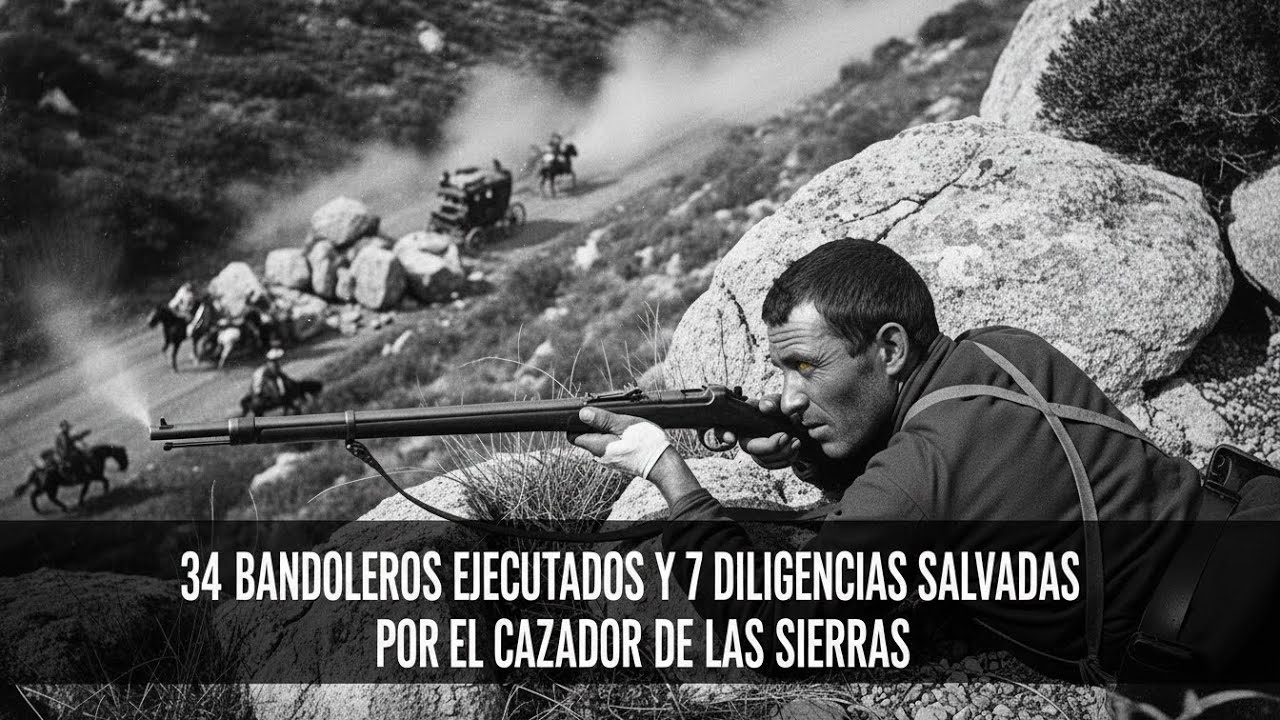 El Cazador de las Sierras: Salvó 7 diligencias tras EJECUTAR 34 Bandoleros - El Más Sanguinario
