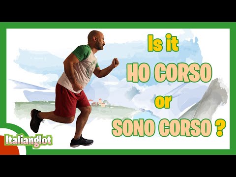 Video: Ha corso o era corso?