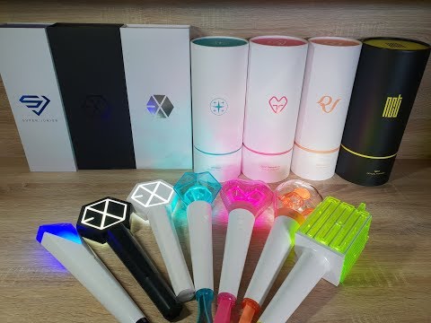 super-junior,-exo,-shinee,-girls'-generation,-red-velvet-&-nct-light-stick-bluetooth-pairing-mode
