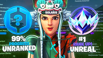 Using Fortnite Cheats To Speed run From Unranked To UNREAL In Simpsons Ranked...