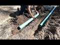 How to extend your pvc gutter runoff system