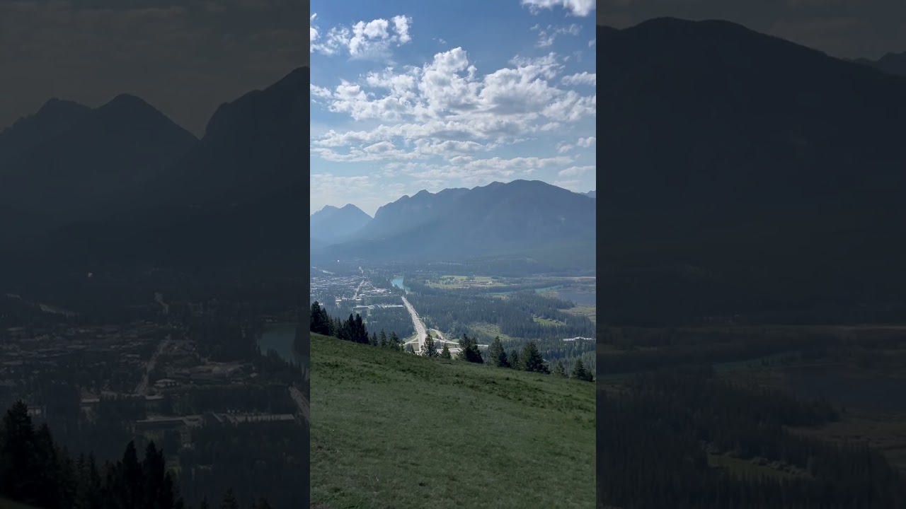 Mountain views in Banff 😍 