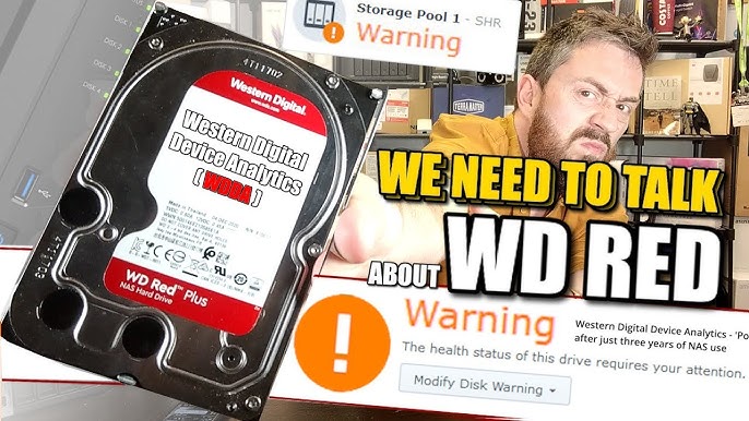 WD Red Plus HDD Noise Level Test - YouTube