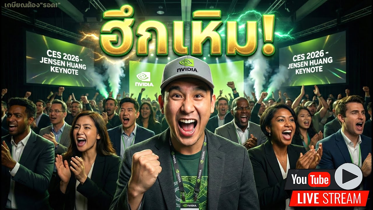 NVIDIA เพิ่มความมั่นใจ"ออมยาว"!! หลายหุ้นรอรับประโยชน์!? ความเสี่ยง OKLO