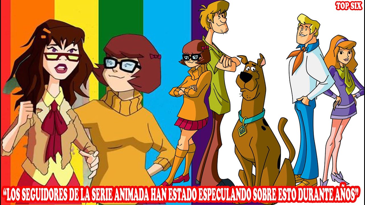 SCOOBY DOO, uno de los personajes principales es L.e.s.b.i.a.n.a lo