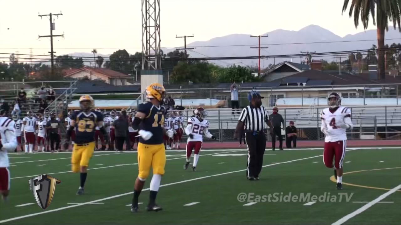 Montebello Oilers vs Bell Gardens Lancers Football Highlights (Spring 2021)