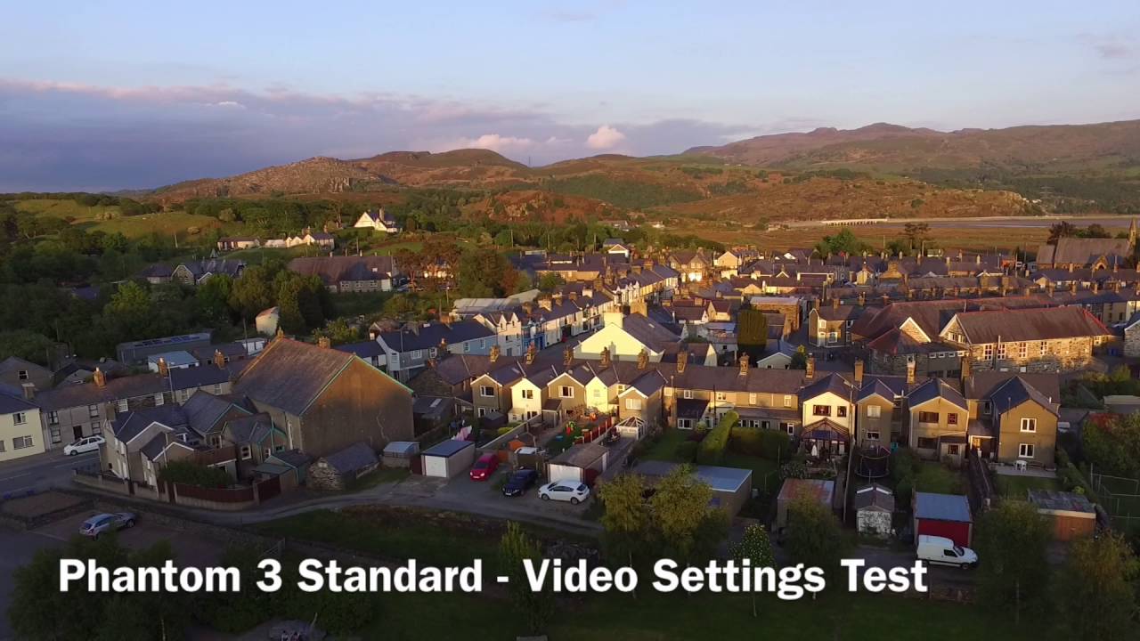 Phantom 3 Standard - Video Settings Test