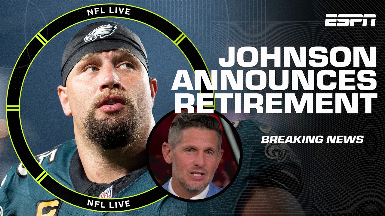 'It's a significant loss for Philly' - Dan O on Lane Johnson announcing his retirement | NFL Live