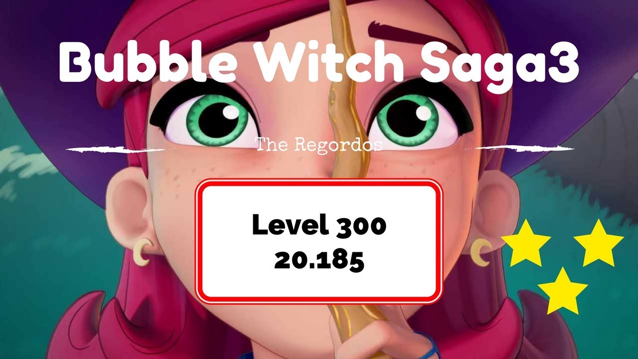 Bubble Witch 3 Level 300 - No Boosters