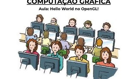 Computação Gráfica Aula 1 -  Hello World no OpenGL
