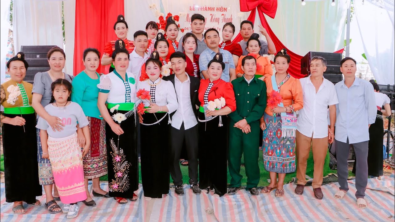 TOÀN CẢNH LỄ THÀNH HÔN MẠNH HÙNG & HỒNG THANH BẢN LỌNG TÓNG XÃ THANH NƯA ĐIỆN BIÊN