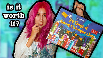 FIRST EVER Art Advent Calendar!! Unboxing and Testing Grabie *Is it worth it?*