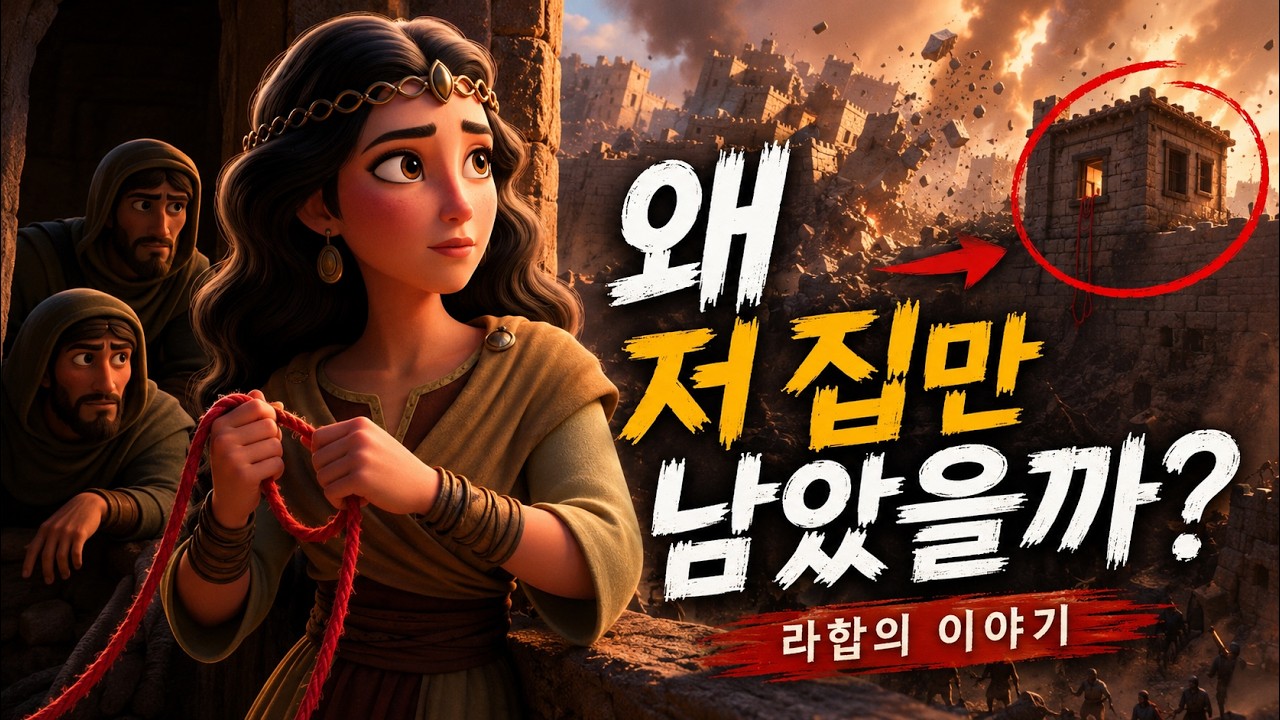 [CCM] 붉은 줄이 남아(라합의 노래) | Red Rows Remain (Rahab's Song) | 3D 애니메이션 ...