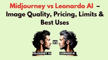 Midjourney vs Leonardo AI (2025) – Image Quality, Pricing, Limits & Best Uses