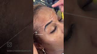 Eyebrow Threading tutorial