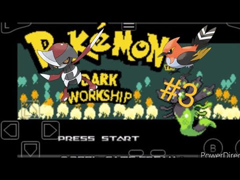 pokémon dark workship#3 riolu fletling e mais! 