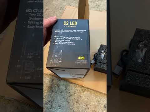 KC C2 led C series, kC led flood lights review before installation
