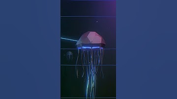 OPZ videolab experiment - Created in Unity with music and midi control straight from the TE OP-Z.