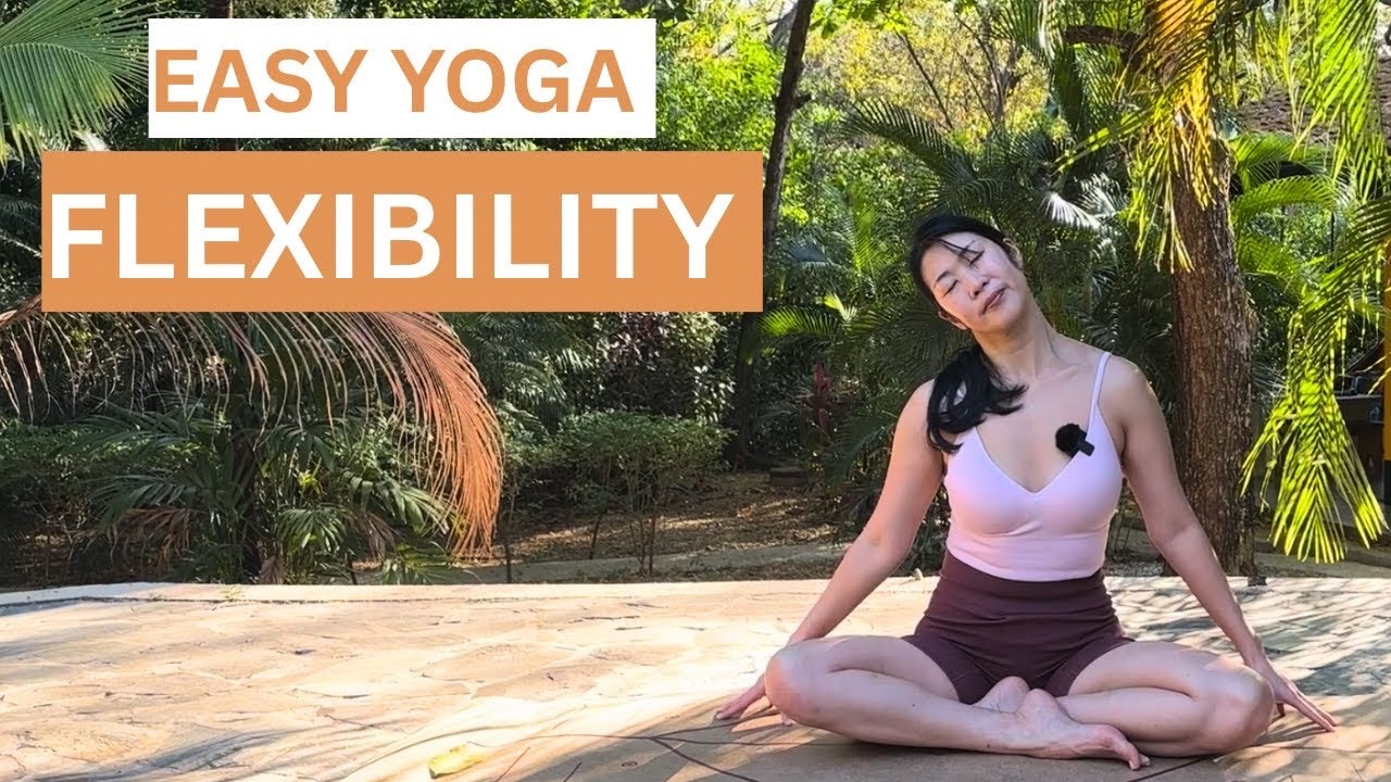 10 минут простой йоги для подтянутого тела | Повышение гибкости и подвижности